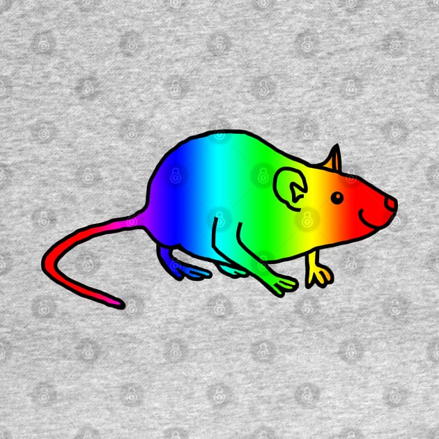 Rat Rainbow by ellenhenryart